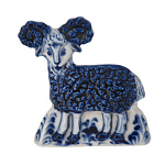 0020798 Сувенир МАГНИТ "БАРАШЕК" фарфор В АССОРТИМЕНТЕ