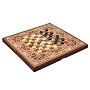 Нарды-шашки с янтарными фишками "Жасмин" 49х25 см, фотография 2. Интернет-магазин ЛАВКА ПОДАРКОВ