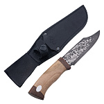 Нож сувенирный из дамасской стали "Медведь". Златоуст