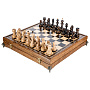 Шахматы с деревянными фигурами 42х42 см, фотография 10. Интернет-магазин ЛАВКА ПОДАРКОВ