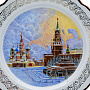 Сувенирная тарелка "Красная площадь", фотография 2. Интернет-магазин ЛАВКА ПОДАРКОВ