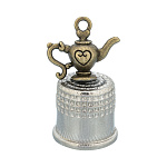 0078365 Сувенир НАПЕРСТОК  ЧАЙНИК,1,8*1,5см 