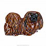 Фарфоровая статуэтка собаки "Пекинес", фотография 1. Интернет-магазин ЛАВКА ПОДАРКОВ