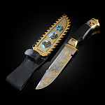 Нож сувенирный "Охота". Златоуст