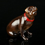 0022673/82.77333.00.1 ЛФЗ СКУЛЬПТУРА "Лабрадор Шоколадный"МН1