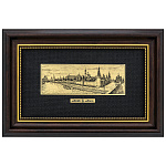  /13*22см Офорт черно-белый  "Кремлевская набережная"