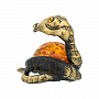 Статуэтка с янтарем "Змейка с глазками", фотография 4. Интернет-магазин ЛАВКА ПОДАРКОВ