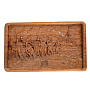 Деревянная резная шкатулка "Бурлаки на Волге", фотография 2. Интернет-магазин ЛАВКА ПОДАРКОВ