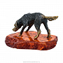 Статуэтка с янтарем "Охотничья собака", фотография 4. Интернет-магазин ЛАВКА ПОДАРКОВ