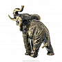 Бронзовая статуэтка "Слон", фотография 4. Интернет-магазин ЛАВКА ПОДАРКОВ