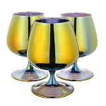   ГХСЗ RNТZ1812 Набор 3 БОКАЛА ДЛЯ БРЕНДИ 410мл "ТАНЗАНИТ"  (аллергресс)