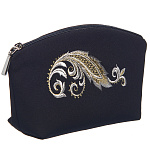 -2000357244735 Косметичка "Золото осени" шелк Разм. 12*22*5 Мод. 4135 Рис. 2717 ((Т00031567) 