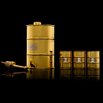 Питейный набор с флягой "Нефть". Златоуст