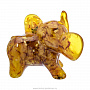 Статуэтка из янтаря "Ушастый слон", фотография 3. Интернет-магазин ЛАВКА ПОДАРКОВ