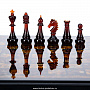Шахматы-шашки с фигурами из янтаря "Амбассадор" 32х32 см, фотография 5. Интернет-магазин ЛАВКА ПОДАРКОВ