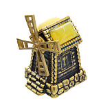 0045656/733 Сувенир Колокольчик Мельница Сувенир (белый)