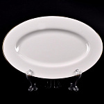 0032336/80.70456.00.1 ЛФЗ БЛЮДО овальное 230мм Стандартная "Золотая лента" КН1