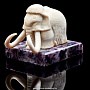 Скульптура из бивня мамонта "Мамонтенок", фотография 1. Интернет-магазин ЛАВКА ПОДАРКОВ