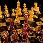 Шахматы в ларце с янтарными фигурами "Балтийское солнце", фотография 5. Интернет-магазин ЛАВКА ПОДАРКОВ