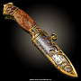 Нож сувенирный "Волк". Златоуст, фотография 1. Интернет-магазин ЛАВКА ПОДАРКОВ
