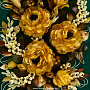 Картина янтарная "Цветы" 40х60 см, фотография 4. Интернет-магазин ЛАВКА ПОДАРКОВ