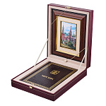 Подарочный набор с книгой и панно "Москва"