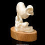 Скульптура из клыка моржа "Горный баран", фотография 5. Интернет-магазин ЛАВКА ПОДАРКОВ