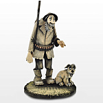 0015957 Резьба по дереву СКУЛЬПТУРА "ОХОТНИК" (собака)