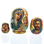 0072146 МАТРЕШКА РЕЛИГИЯ 3 мест 5 см