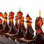 Шахматный ларец с янтарными фигурами 37х37 см, фотография 14. Интернет-магазин ЛАВКА ПОДАРКОВ