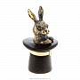 Бронзовая статуэтка "Кролик в шляпе", фотография 4. Интернет-магазин ЛАВКА ПОДАРКОВ