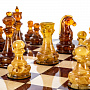 Шахматы с янтарными фигурами "Австрия" 37х37 см, фотография 4. Интернет-магазин ЛАВКА ПОДАРКОВ