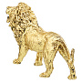 Бронзовая статуэтка с позолотой "Лев", фотография 5. Интернет-магазин ЛАВКА ПОДАРКОВ