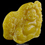 Эксклюзивный сувенир из цельного янтаря "Будда", фотография 4. Интернет-магазин ЛАВКА ПОДАРКОВ