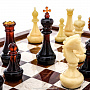 Шахматы из камня с янтарными фигурами "Европейские", фотография 7. Интернет-магазин ЛАВКА ПОДАРКОВ