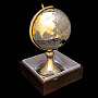 Глобус сувенирный с позолотой. Златоуст, фотография 6. Интернет-магазин ЛАВКА ПОДАРКОВ