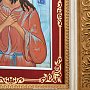 Икона на перламутре "Преподобный Алексий, человек Божий" 35х30 см, фотография 6. Интернет-магазин ЛАВКА ПОДАРКОВ