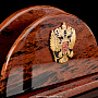 Настольный набор из натурального камня «Герб РФ», фотография 4. Интернет-магазин ЛАВКА ПОДАРКОВ