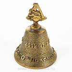 25332 Бронза Колокол "РЖД. ЛОКОМОТИВ"малый