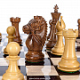 Подарочные шахматы ручной работы с Рыцарскими фигурами 48х48 см, фотография 9. Интернет-магазин ЛАВКА ПОДАРКОВ