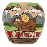  Керамика ВАЗА Листок"ЛУЖАЙКА-БАРАН"