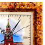 Часы настенные из янтаря "Кремль", фотография 5. Интернет-магазин ЛАВКА ПОДАРКОВ