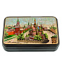 Шкатулка с художественной росписью "Москва. Лето", фотография 4. Интернет-магазин ЛАВКА ПОДАРКОВ