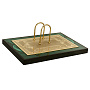 Настольный письменный набор из малахита "Лев". Златоуст, фотография 5. Интернет-магазин ЛАВКА ПОДАРКОВ
