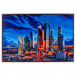 0059824-НП/93*63см-П.БАГЕТ  Картина "МОСКВА-СИТИ" 