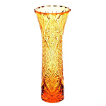 0056021/SN/1915040/ Хрусталь Ваза/цветов "Майская" м пр рис h-257 d-95 С113505