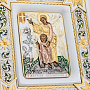 Настенная икона "Ангел-хранитель" 13х11,5 см, фотография 3. Интернет-магазин ЛАВКА ПОДАРКОВ