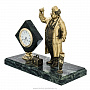 Настольные часы из бронзы и камня "Подарок доктору", фотография 2. Интернет-магазин ЛАВКА ПОДАРКОВ