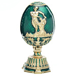 0035055/РС-0935-08 Традиции ФАБЕРЖЕ Сувенир ЯЙЦО Пасхальное малое "САМСОН"
