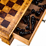 Шахматный ларец из капа с фигурами из янтаря, фотография 16. Интернет-магазин ЛАВКА ПОДАРКОВ